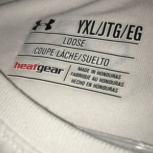 YXL/girls under armor